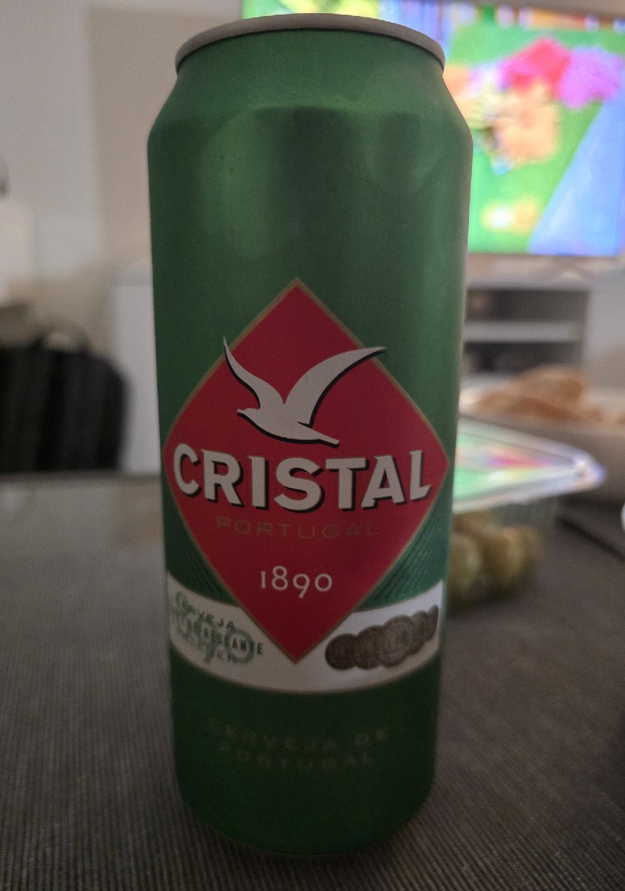 Cristal Pilsener, Portugal