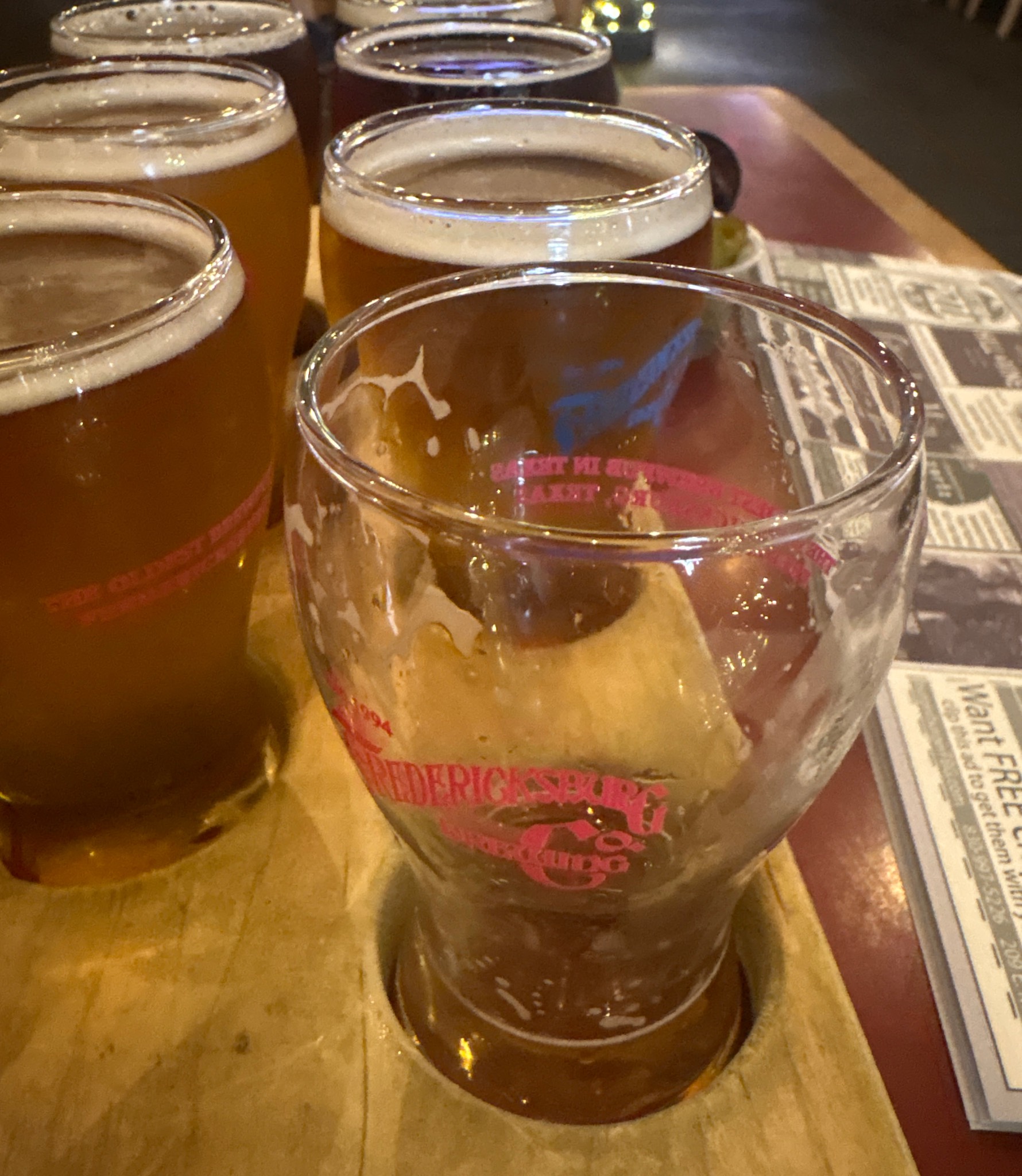 Carta verde, Fredericksburg Brewing Company