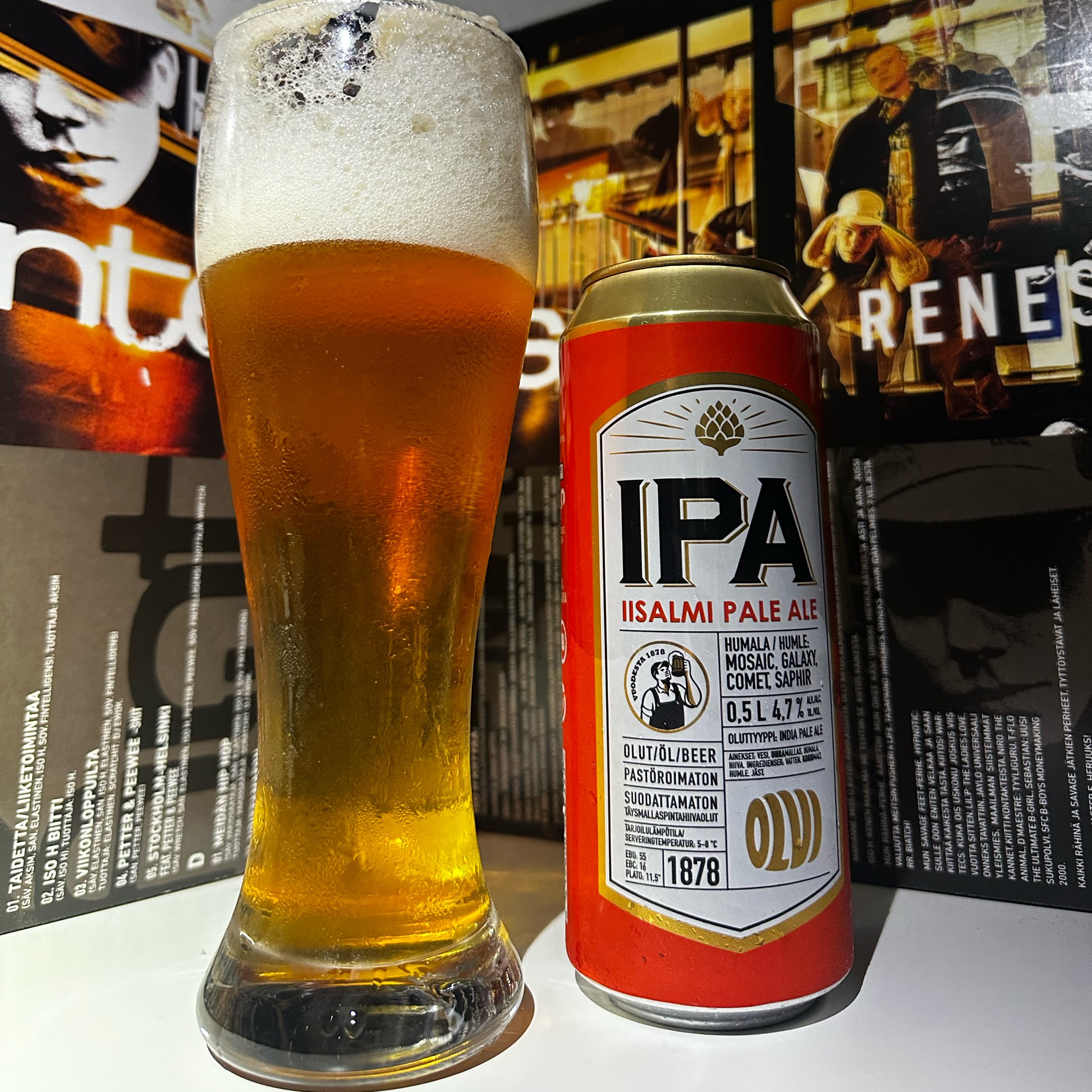 Olvi IPA 4.7%, Olvi