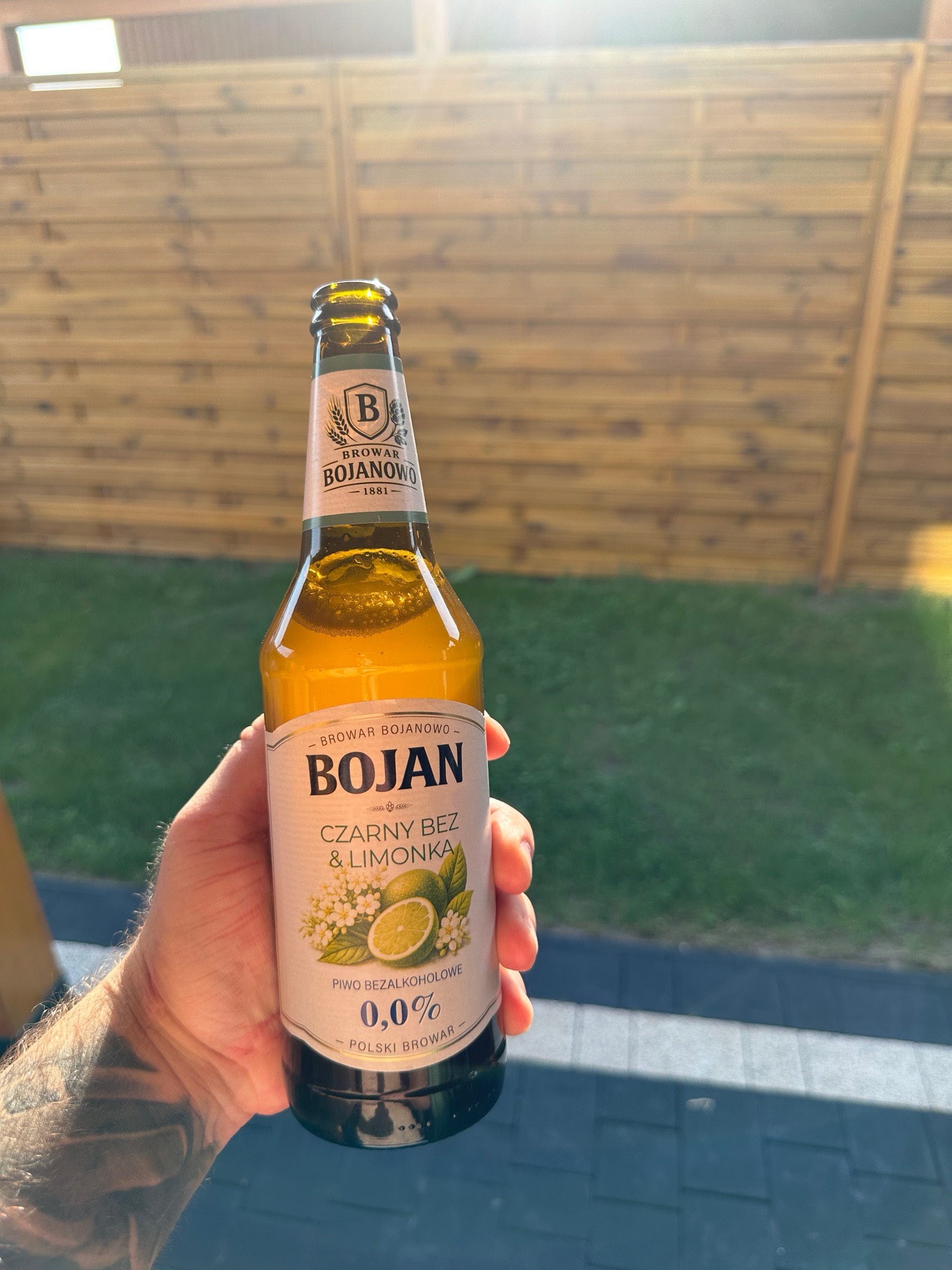 Bojan czarny bez & limonka, Poland