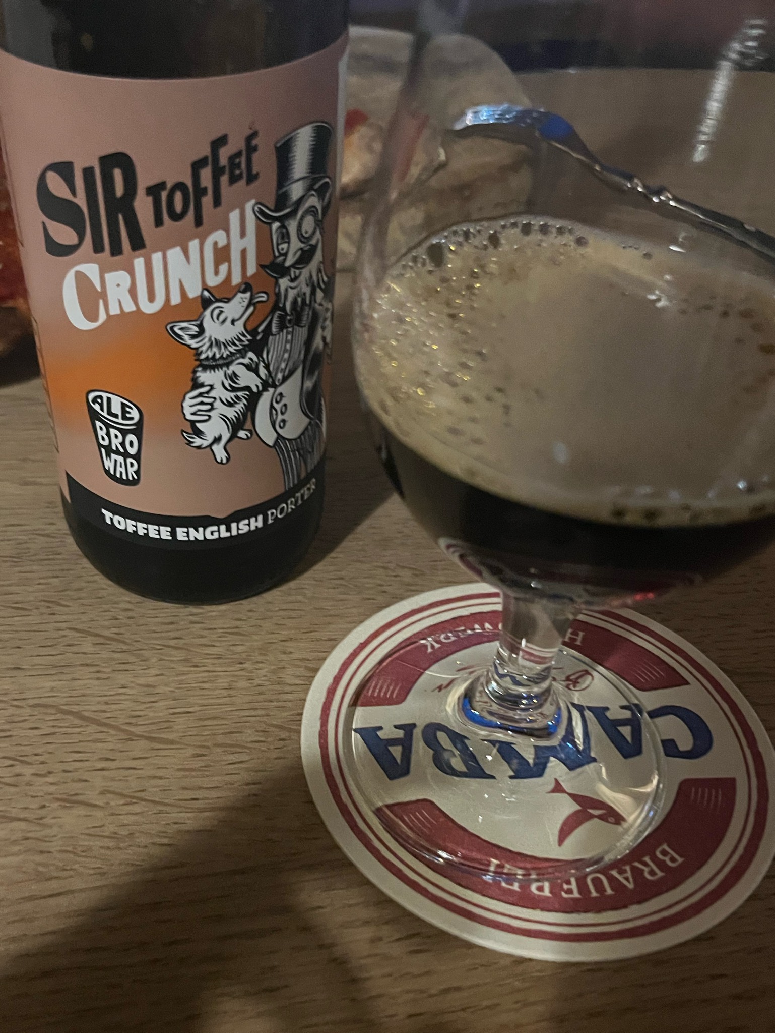 Sir Toffee Crunch Toffee English Porter, AleBrowar