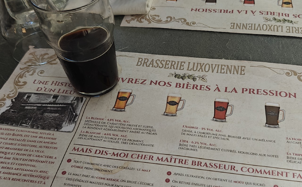 La Luxovienne Noire, Brasserie Luxovienne