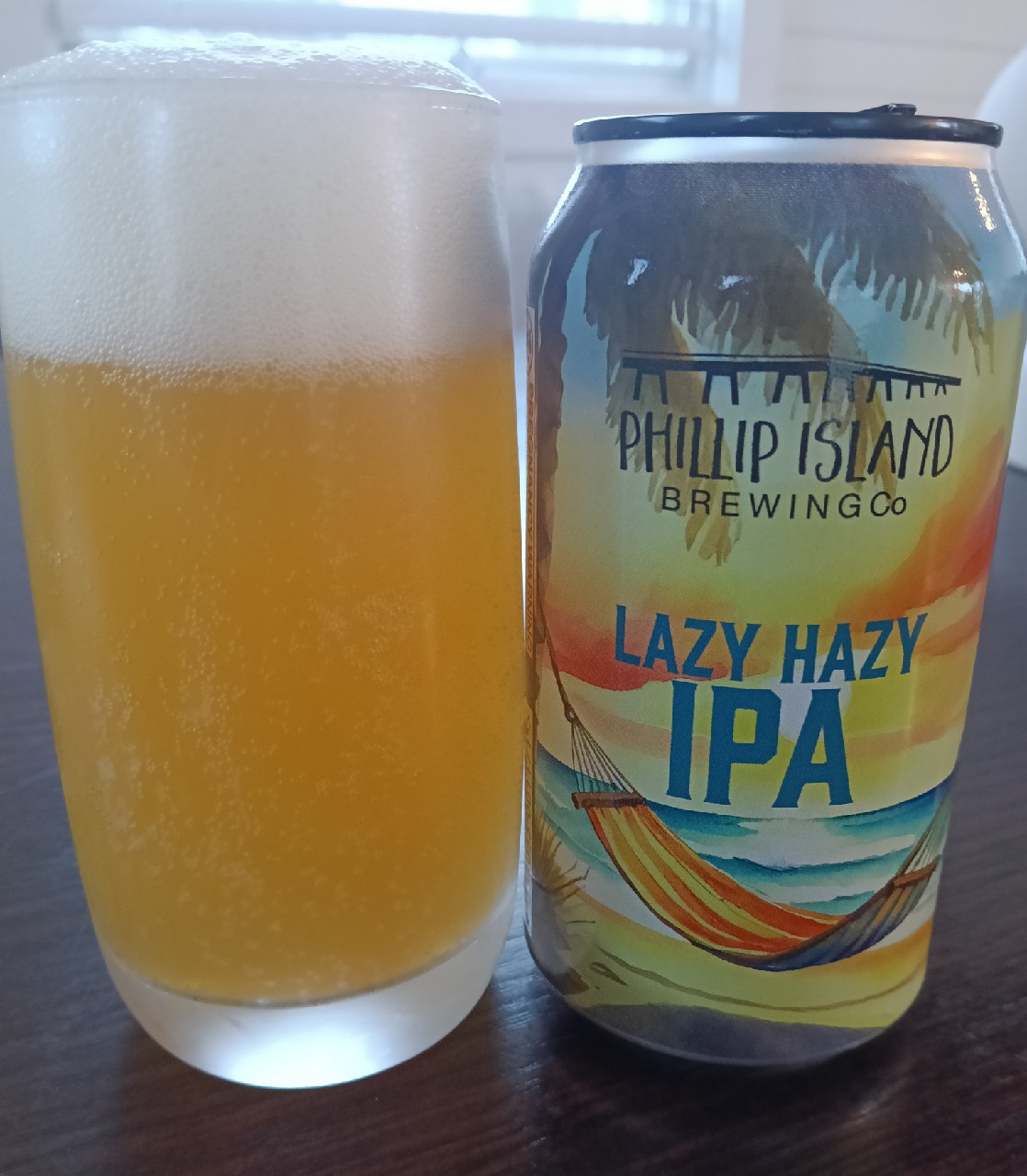 Lazy Hazy IPA, Phillip Island Brewing co