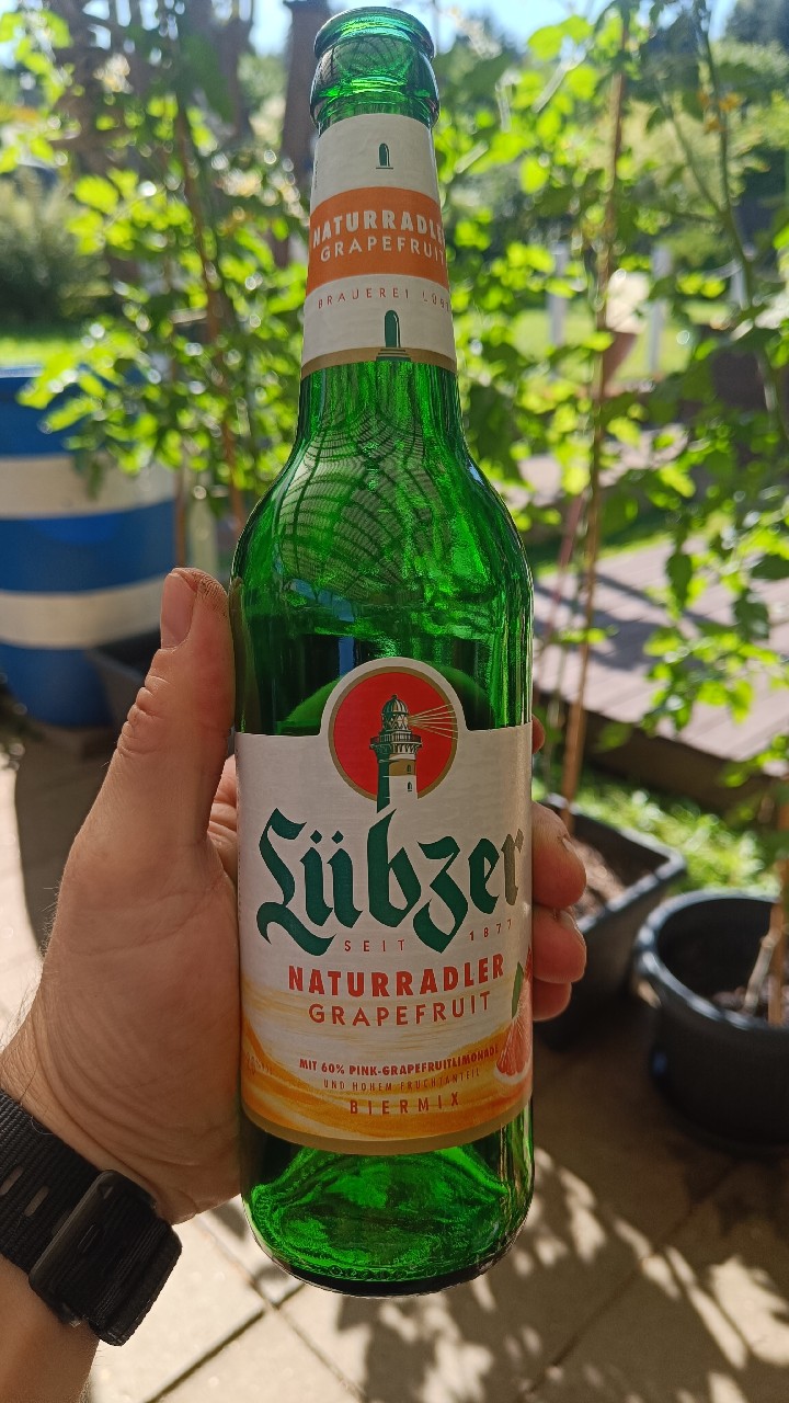Lübzer Grapefruit, Mecklenburgische Brauerei Lübz (Carlsberg)