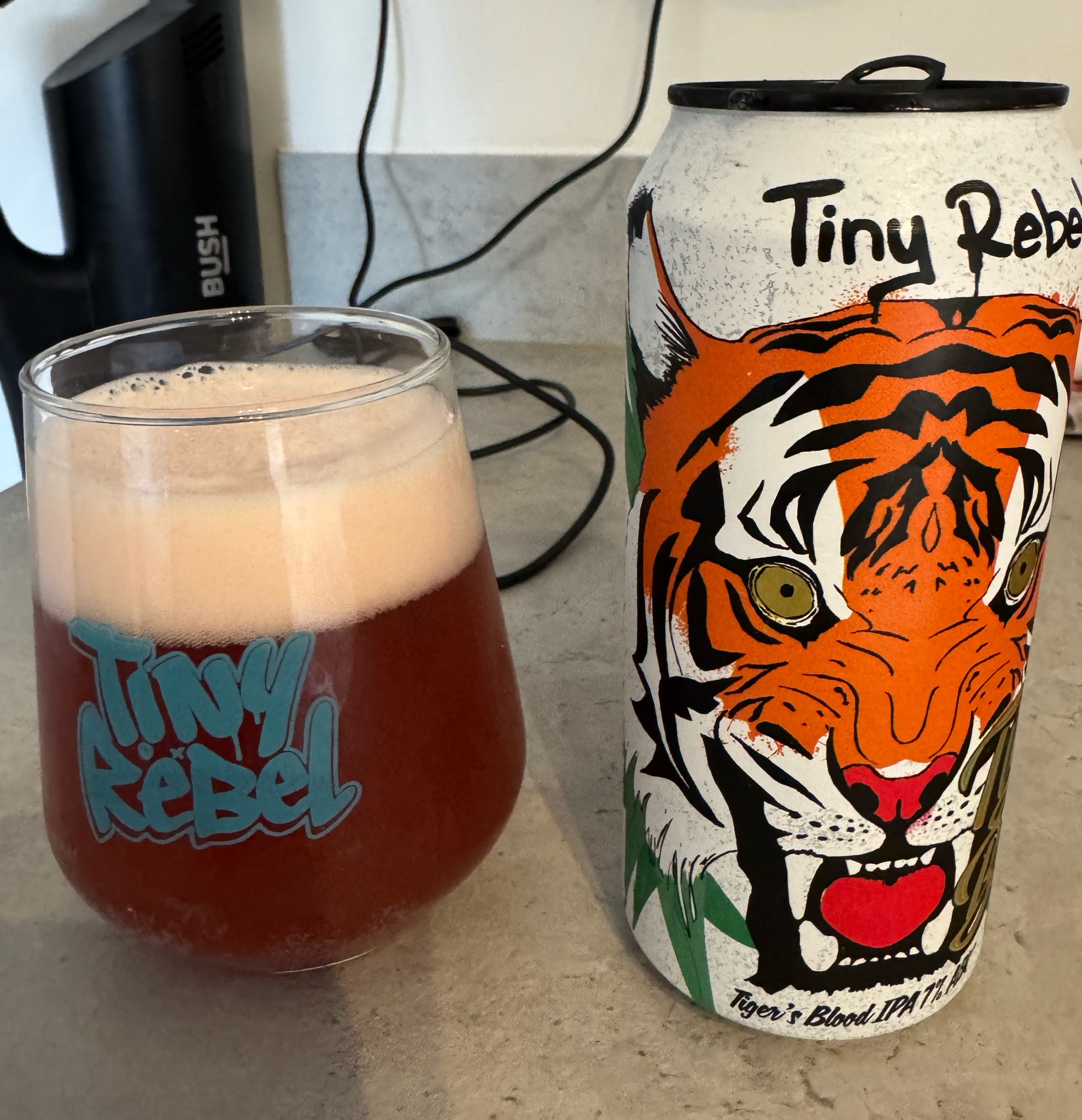 Tiger's Blood, Tiny Rebel Brewing