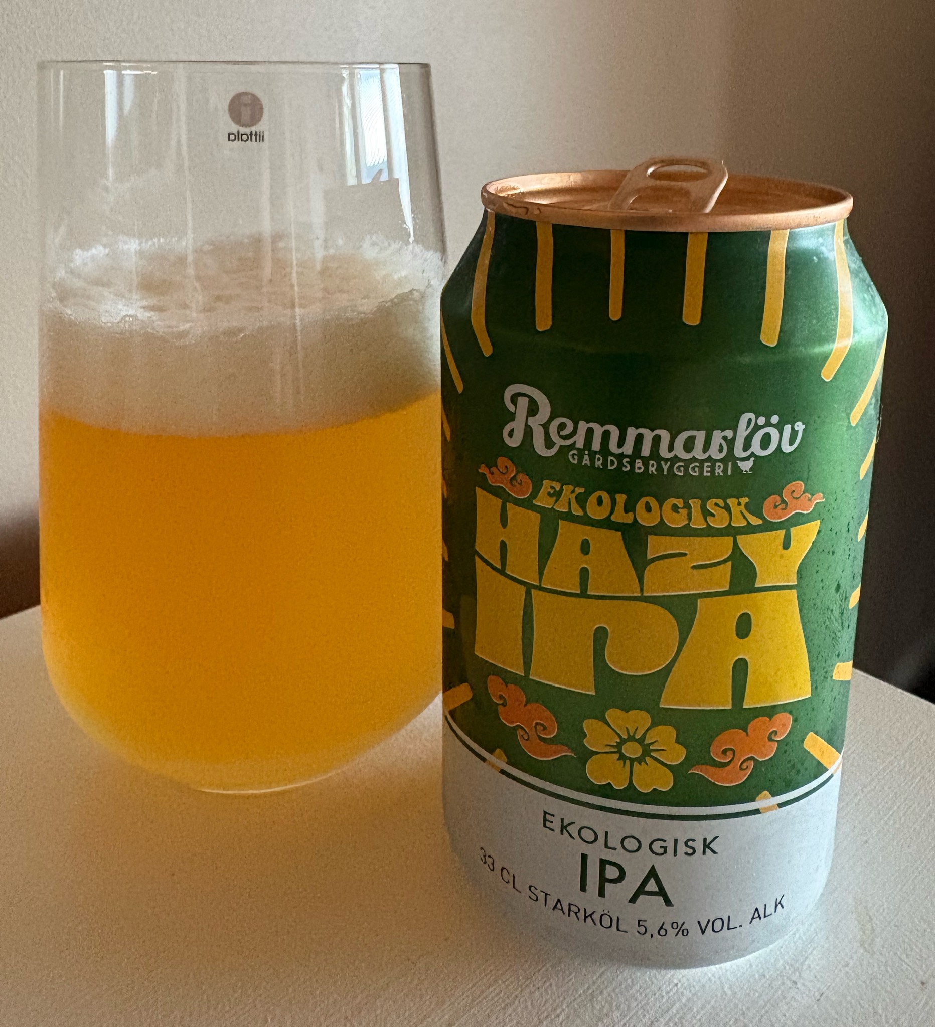 Ekologisk Hazy IPA, Remmarlöv Gårdsbryggeri