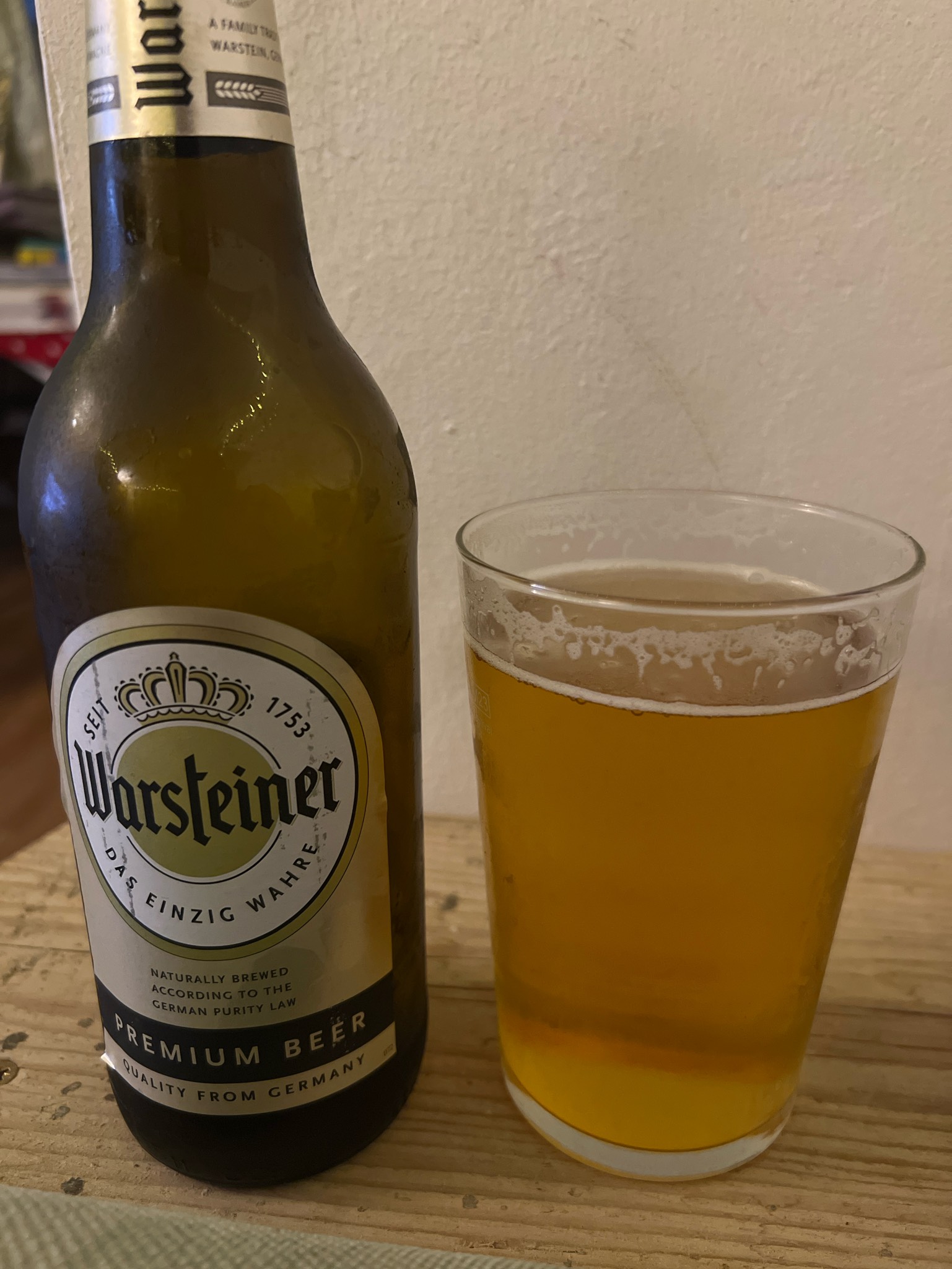 Warsteiner Pilsener / Premium Beer, Germany