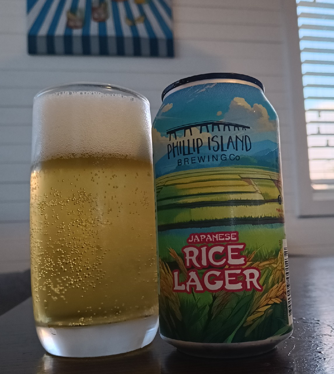 Japanese Rice Lager, Phillip Island Brewing co