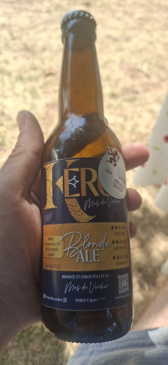 kero blonde ale, KOS - Mas Du Verdier