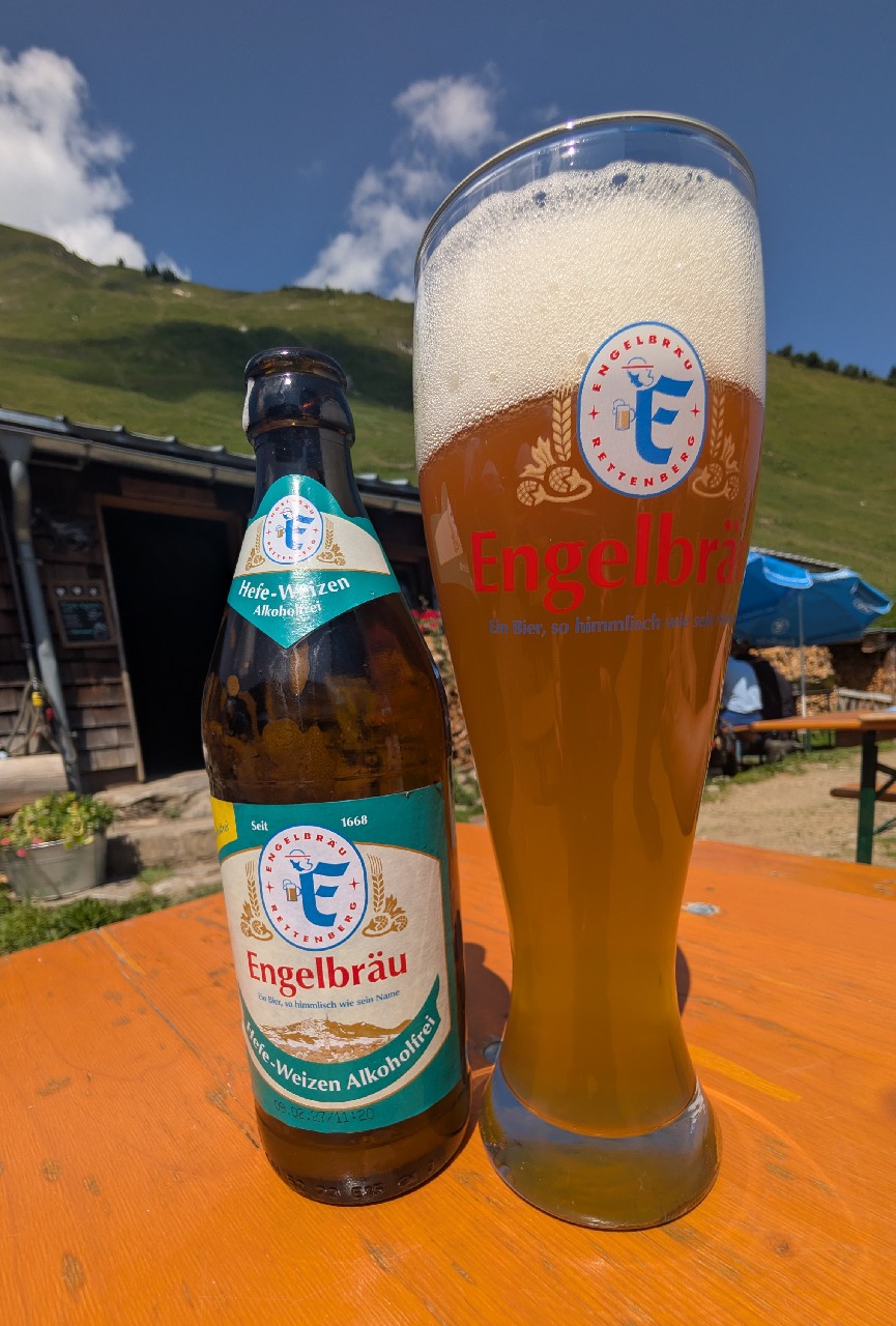 Hefe-Weizen Alkoholfreies, Engelbräu Rettenberg