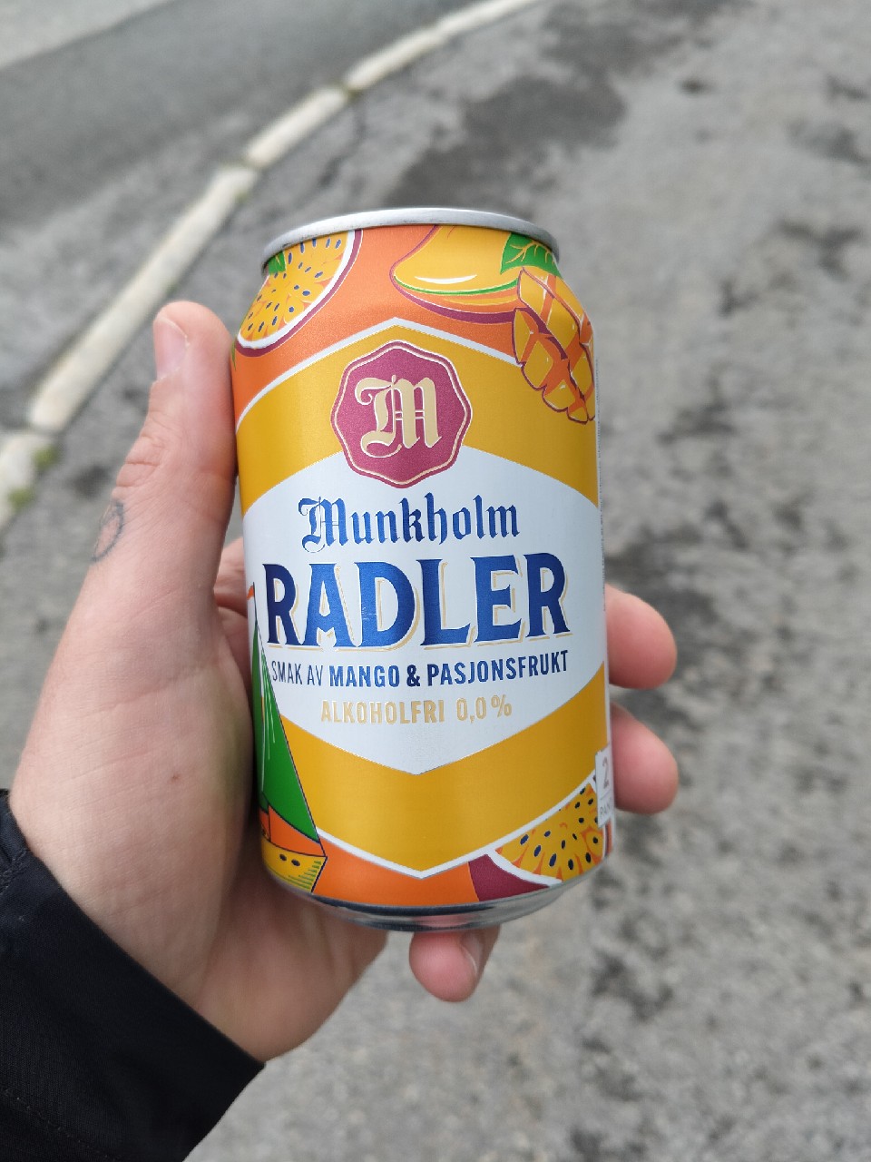 Munkholm Radler Mango & Pasjonsfrukt, Ringnes Bryggeri (Carlsberg Group)