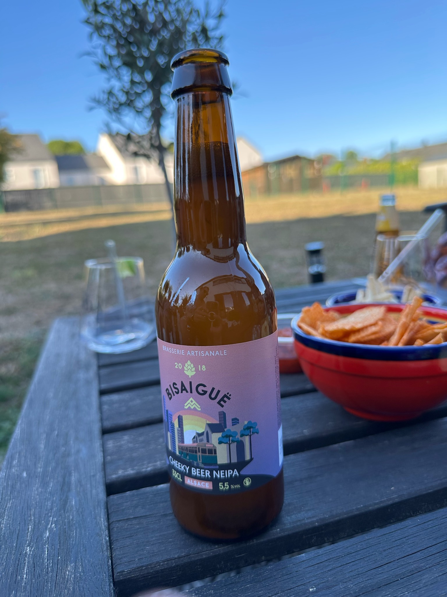 Cheeky Beer NEIPA, Brasserie Bisaiguë