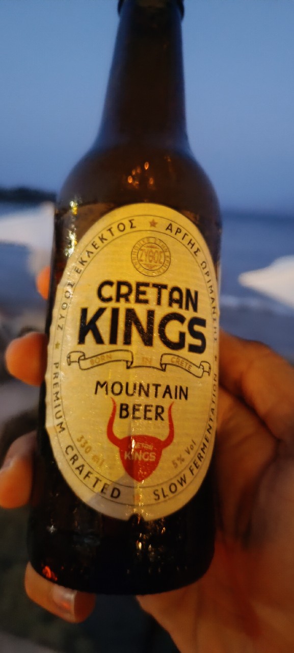 Cretan Kings Mountain Beer, Rethymnian Brewery