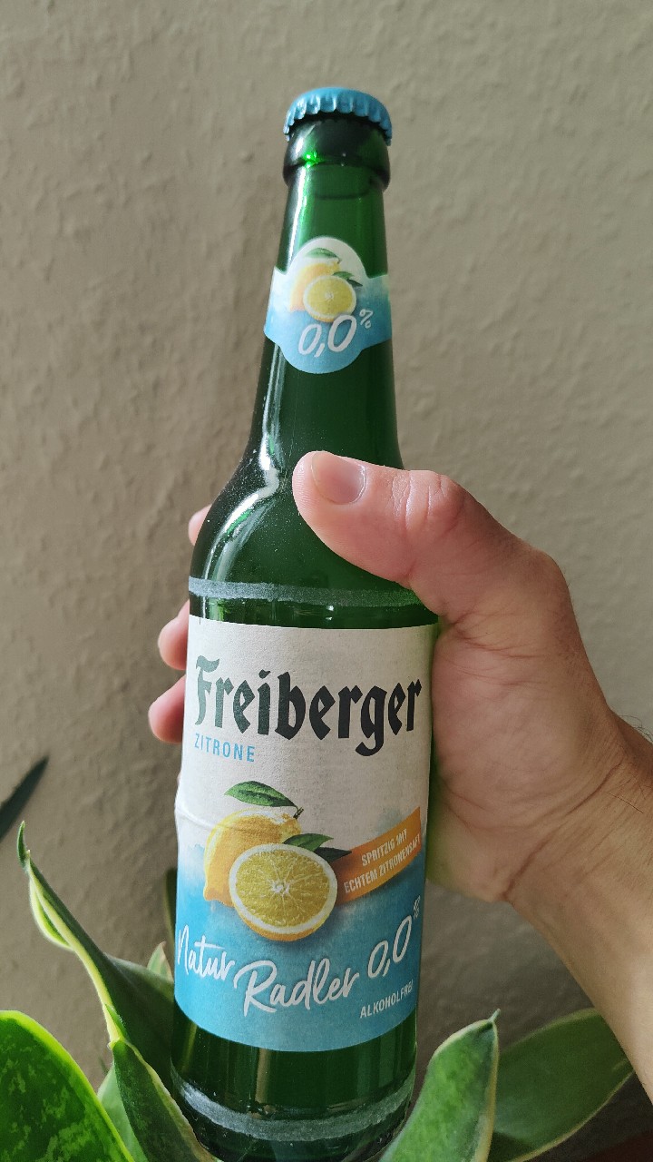 Freiberger Radler Naturtrüb Alkoholfrei, Freiberger Brauhaus (Actris Group)