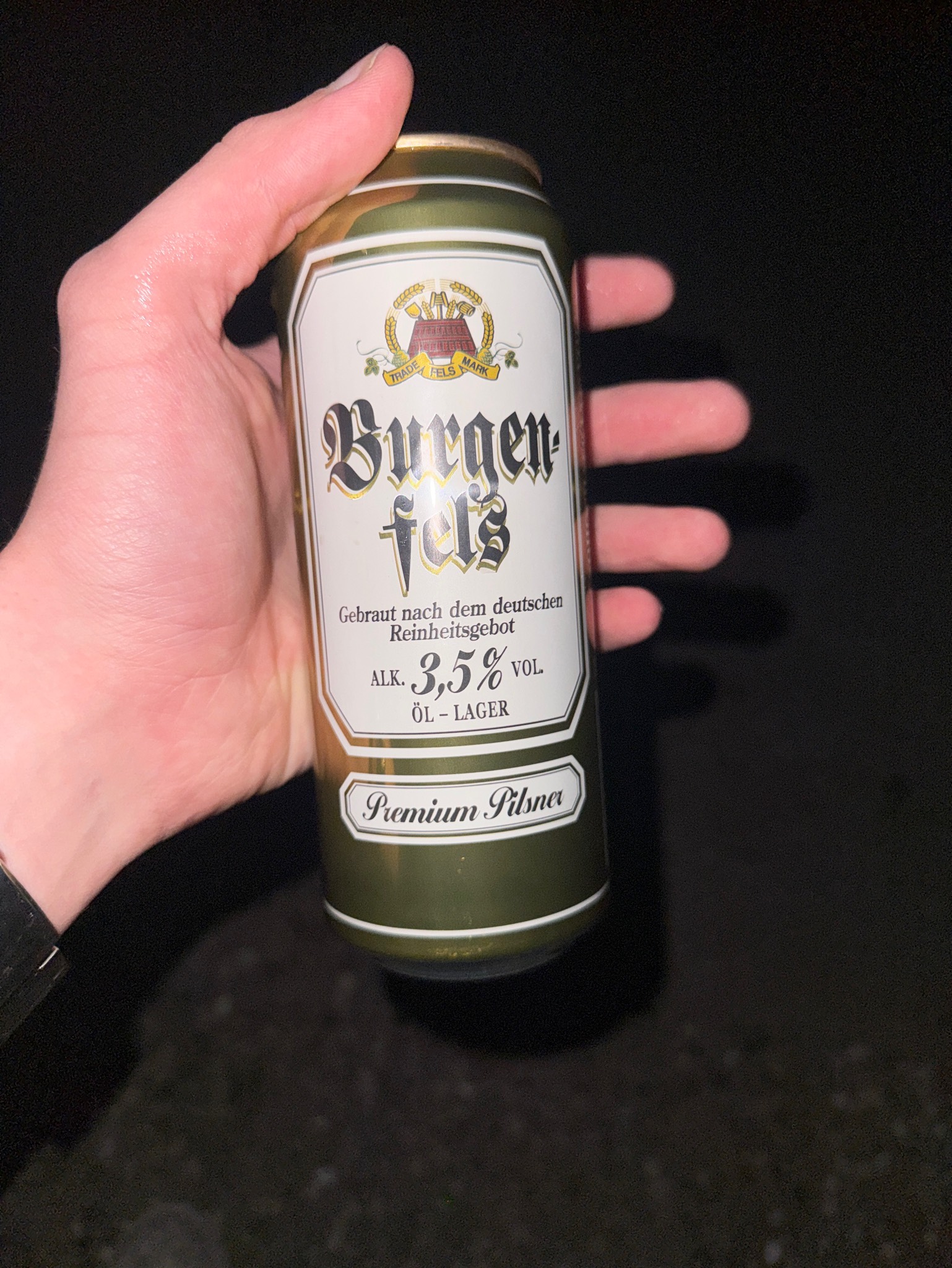 Burgenfels 3,5%, Denmark