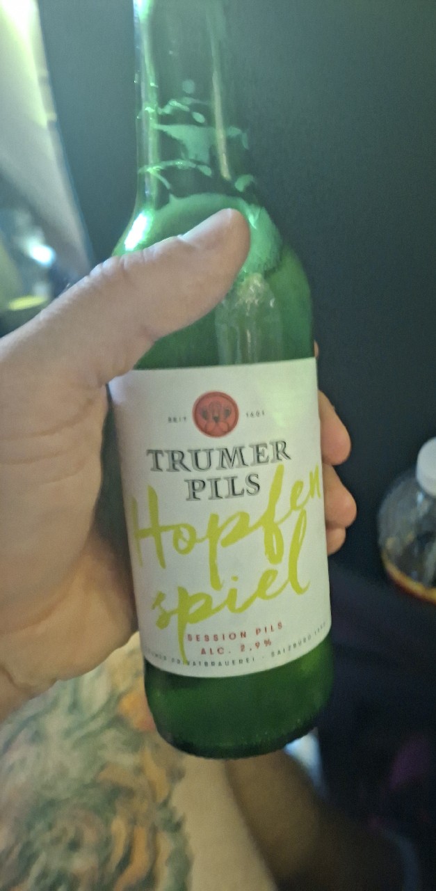 Trumer Pils Hopfen Spiel, Trumer Privatbauerei