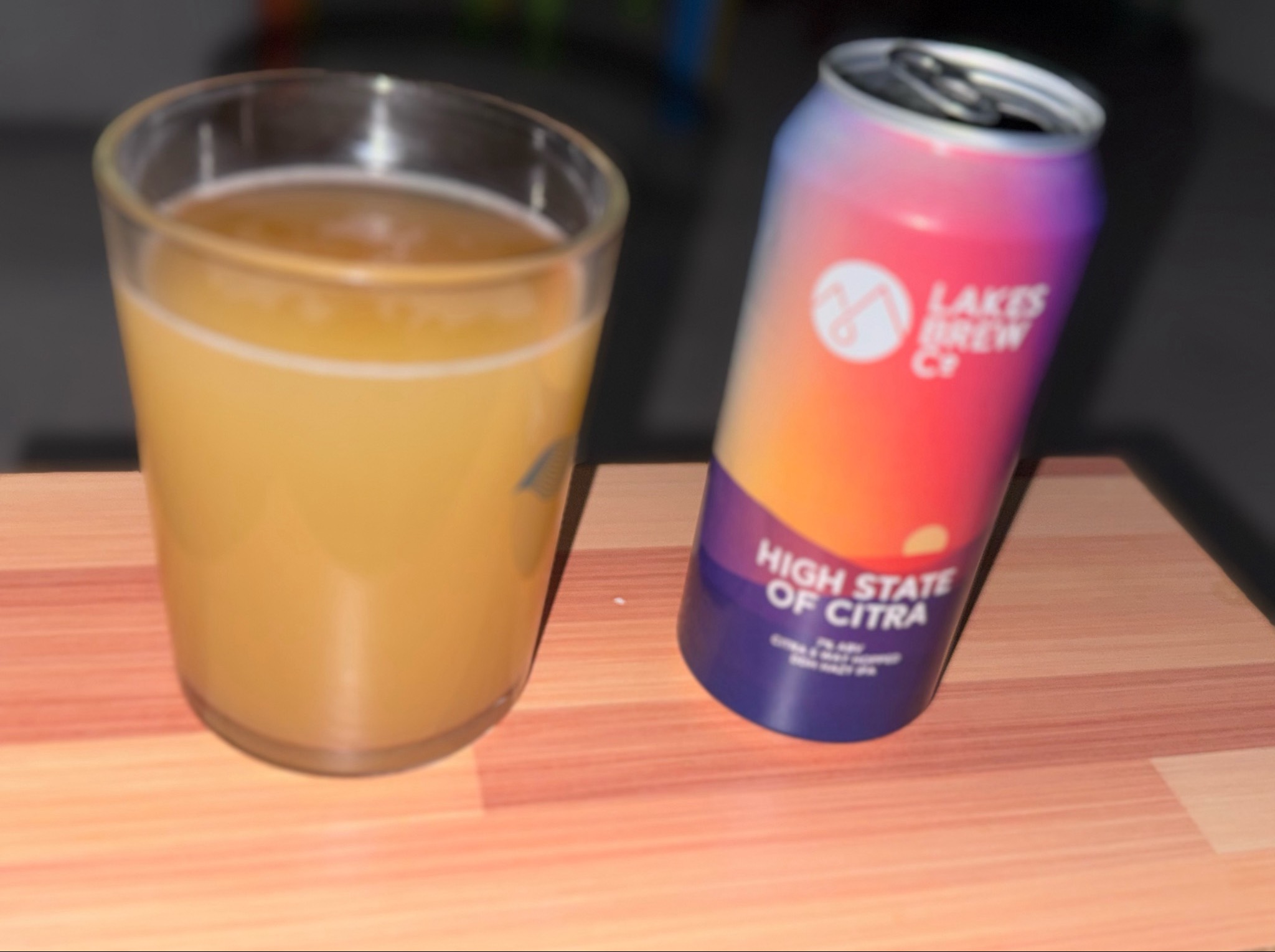 High state of citra, Lakes Brew Co.