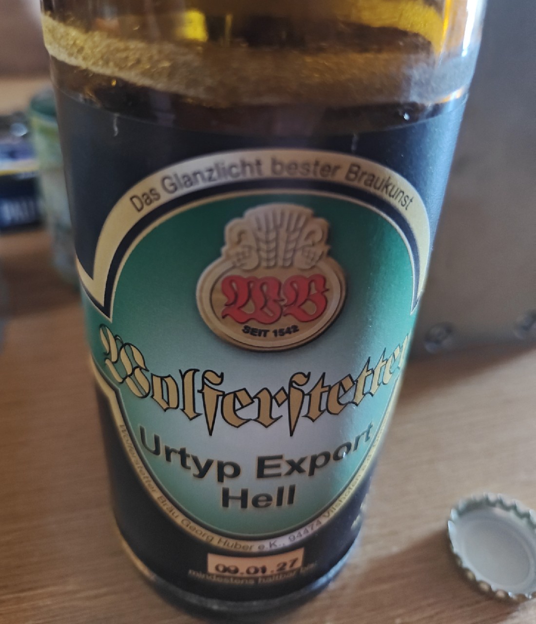 Wolferstetter Urtyp Export Hell, Wolferstetter Bräu