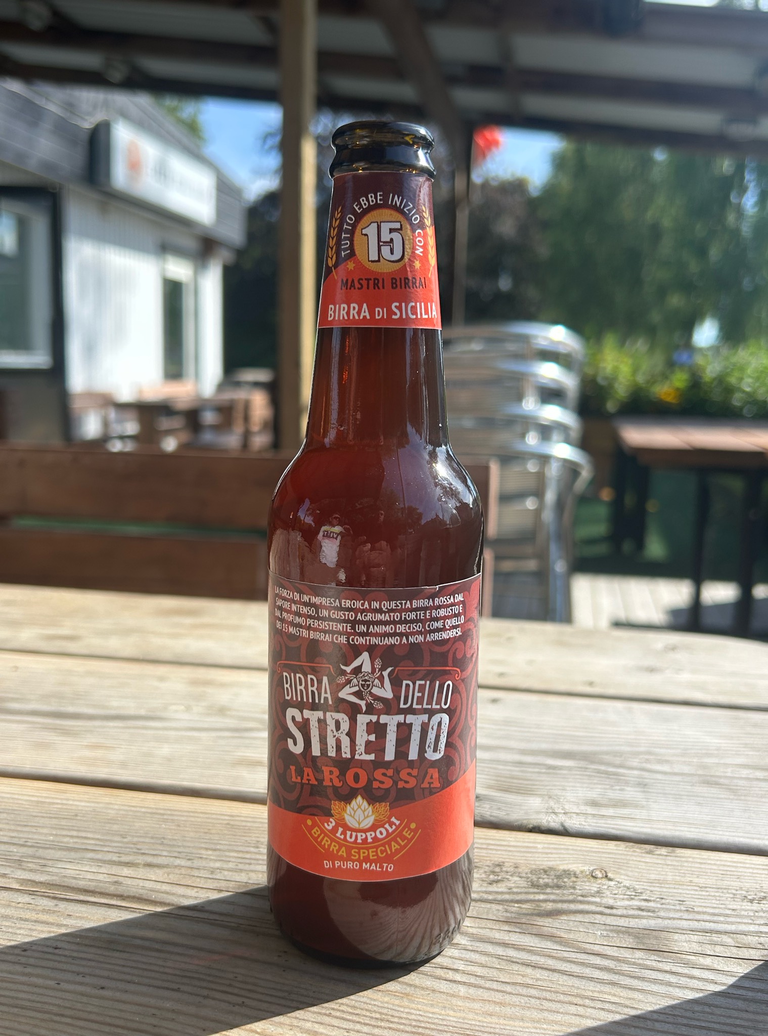 Birra Dello Stretto La Rossa, Birrificio Messina