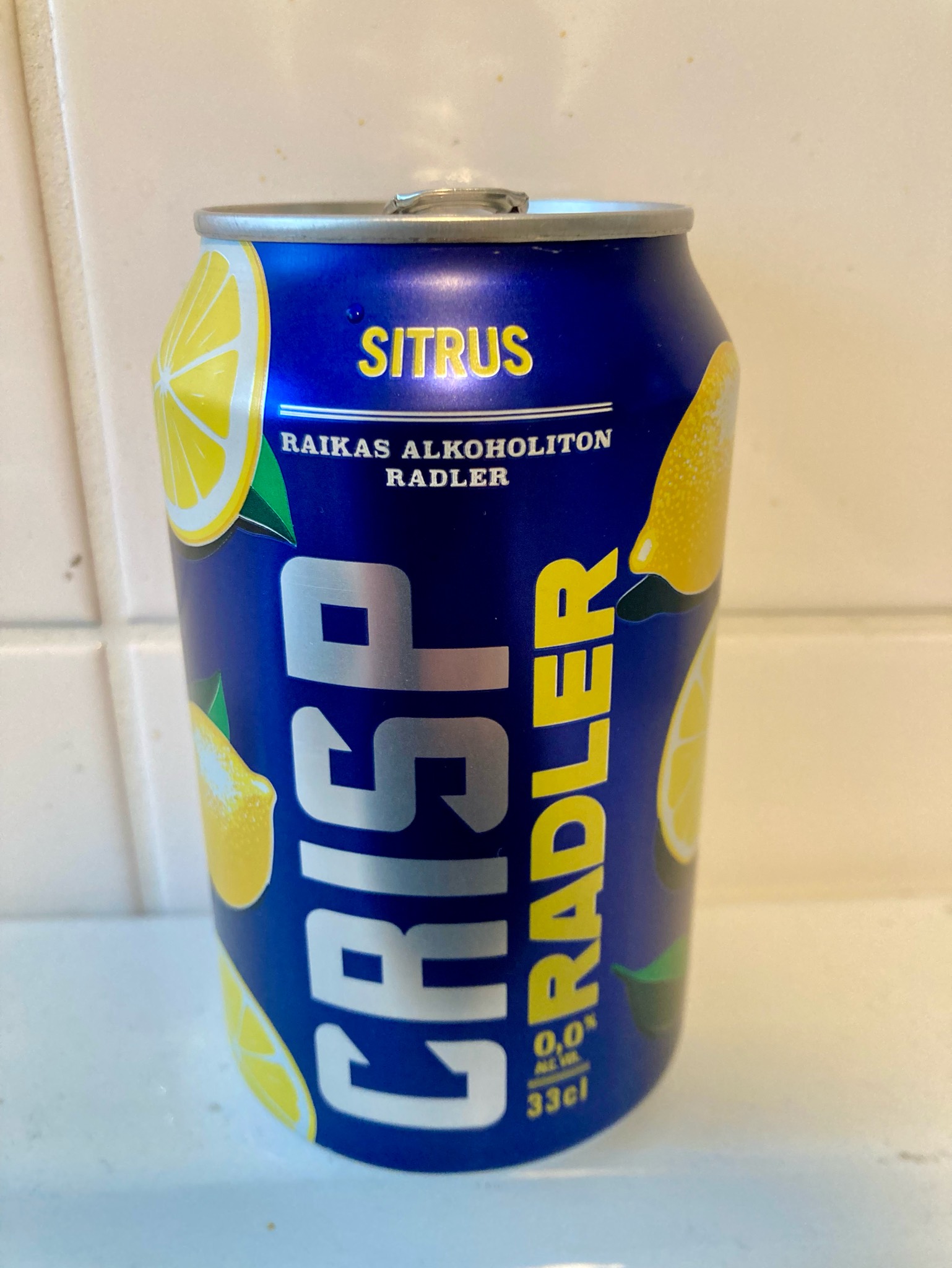 Crisp Radler Sitrus, Finland