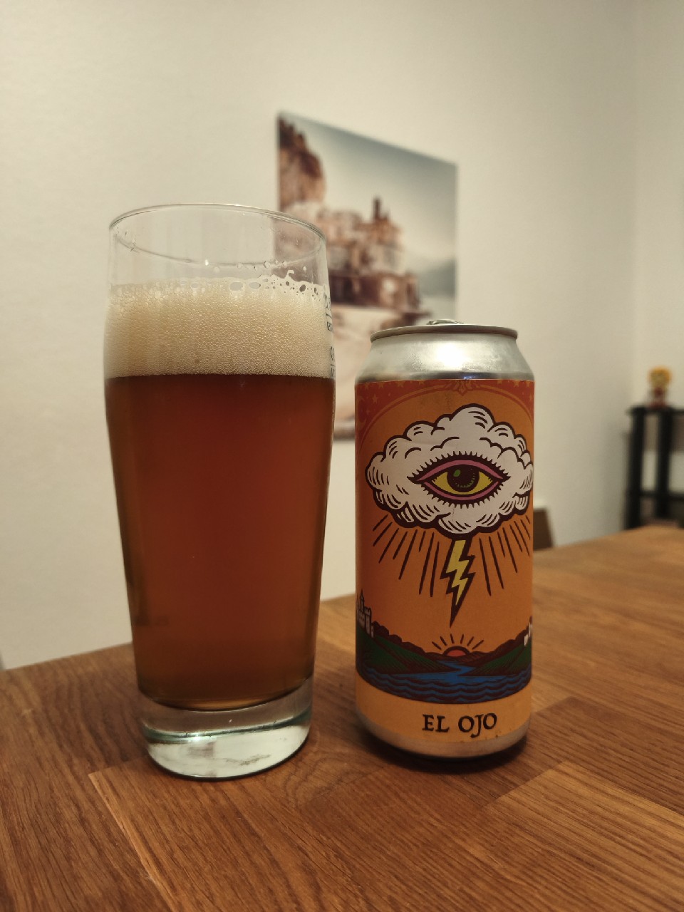el ojo - American Dipa, Cerveza SanFrutos