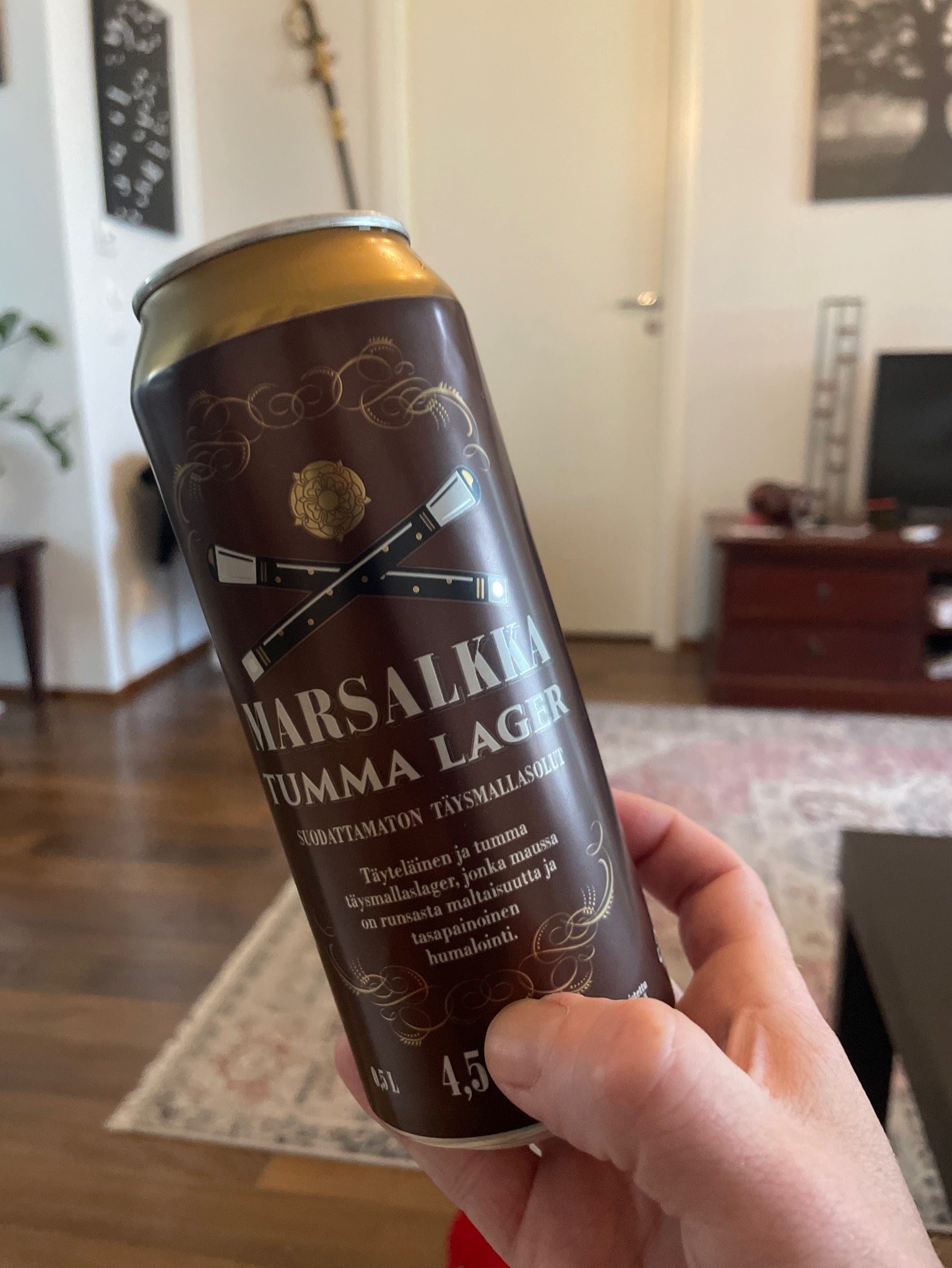 Marsalkka Tumma Lager, Finland