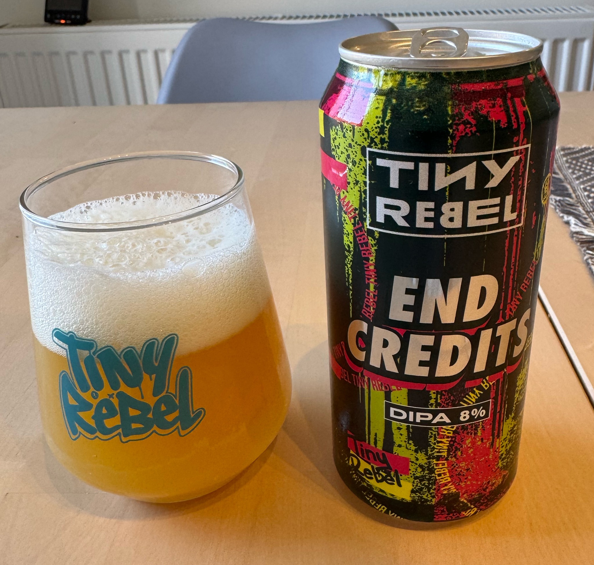 End Credits, Tiny Rebel Brewing