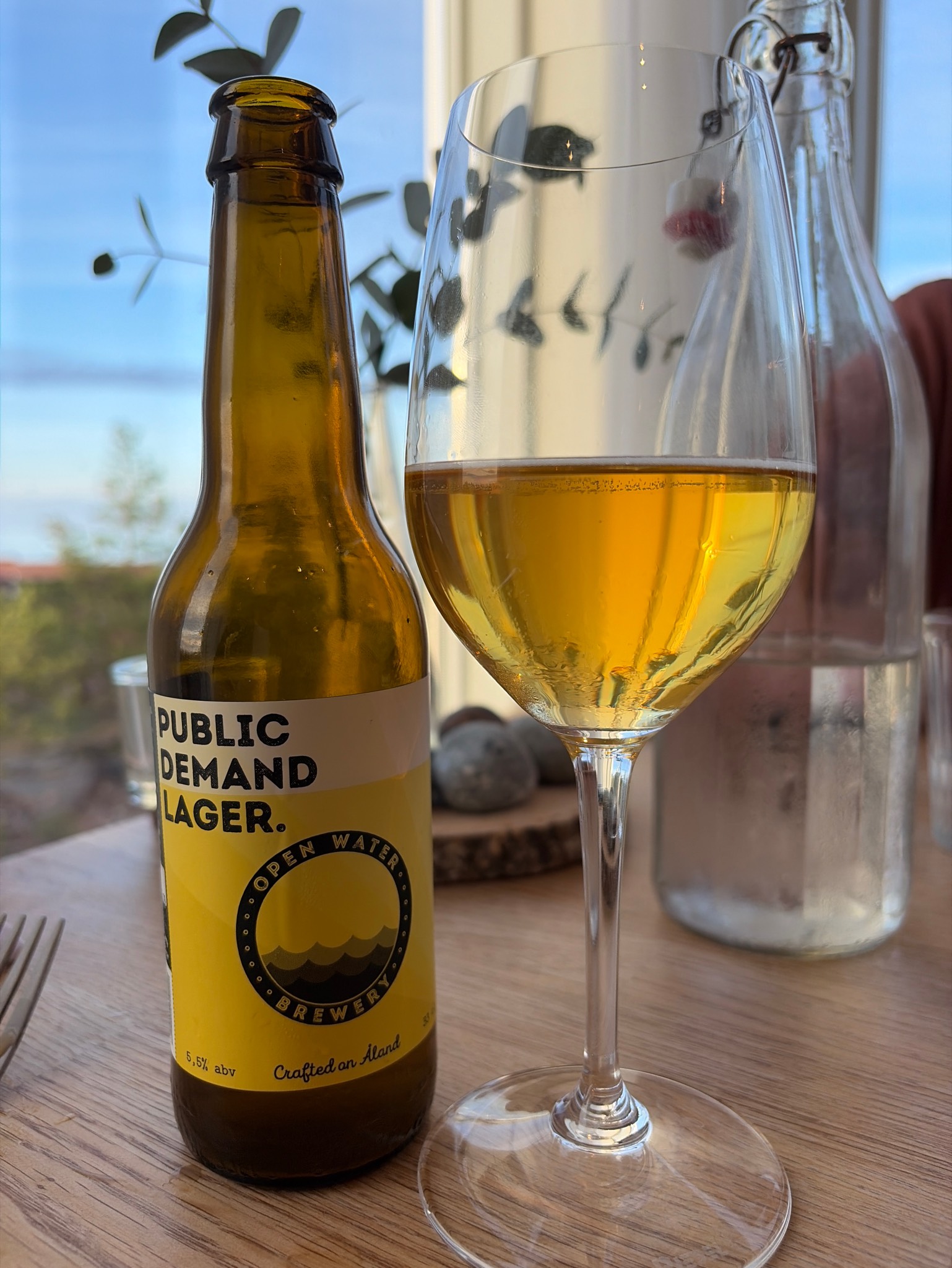 Public Demand Lager, Open Water Brewery