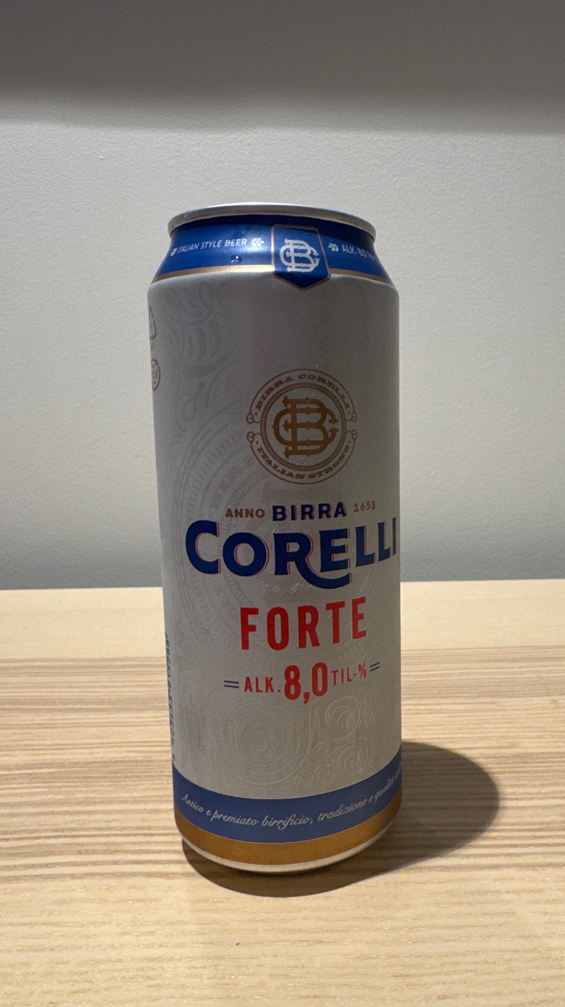 Birra Corelli Forte / Strong, Spain