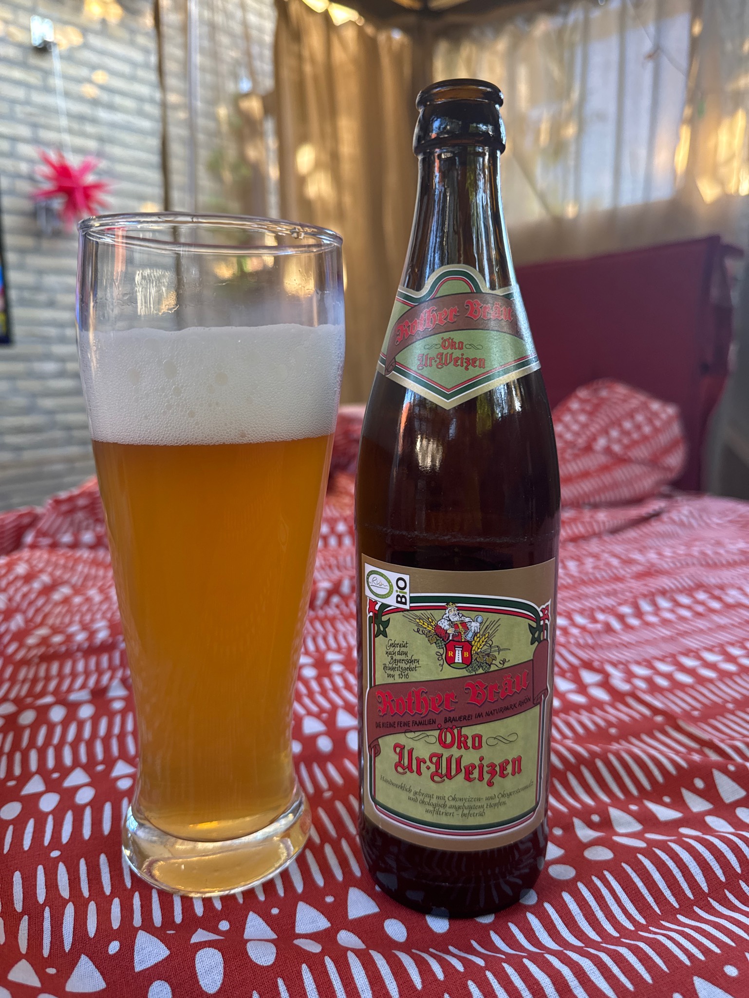 Öko Ur-Weizen, Rother Bräu