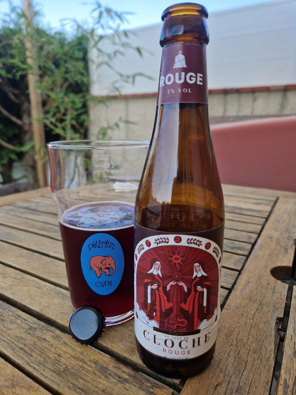 Coup de cloche rouge, Belgium
