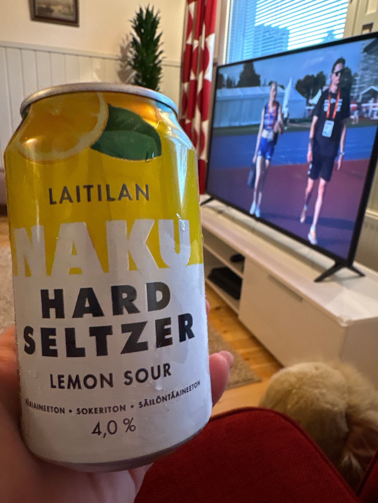 Laitilan Naku Hard Seltzer Lemon Sour 4%, Finland