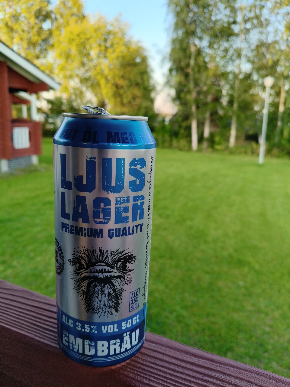 Ljus Lager Premium Quality 3.5%, Emdbräu