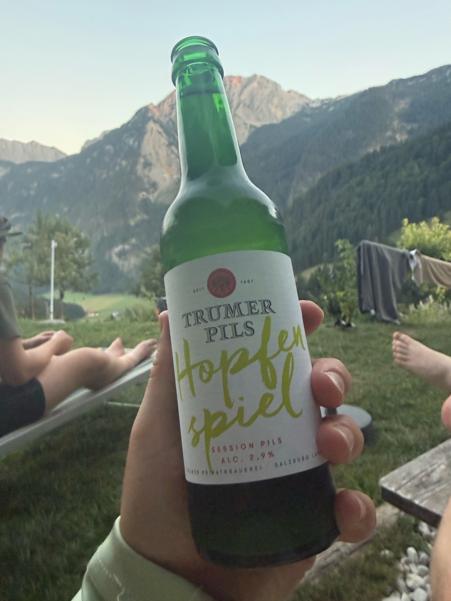 Trumer Pils Hopfen Spiel, Trumer Privatbauerei