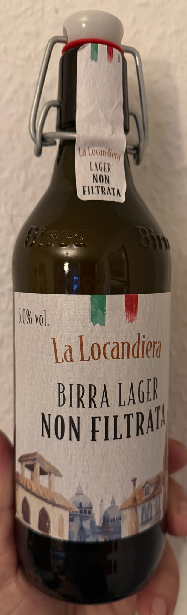 Birra Lager non filtrata, La Locandiera