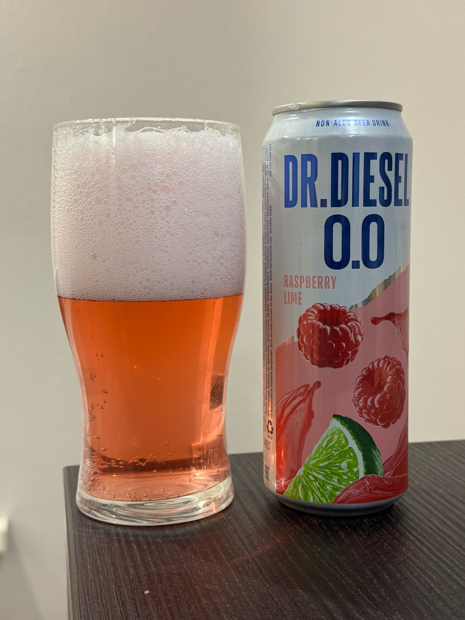 Dr.Diesel Raspberry Lime, Obedinyonnye Pivovarni – Kholding / Объединенные Пивоварни – Холдинг