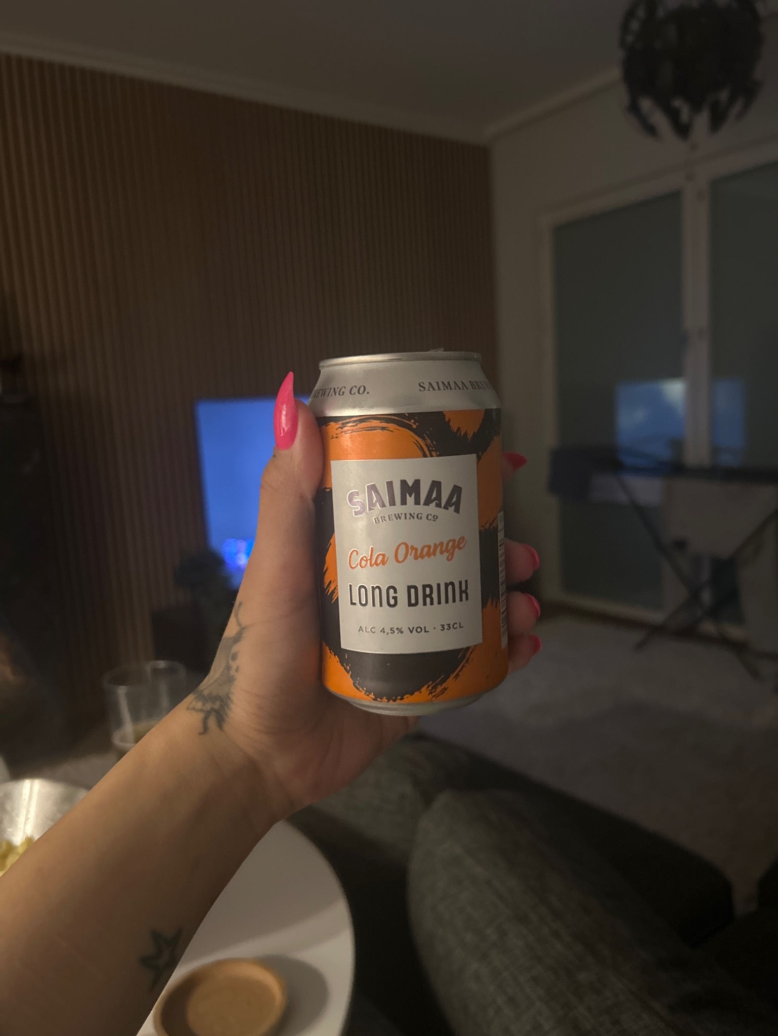 Long Drink Cola Orange, Finland