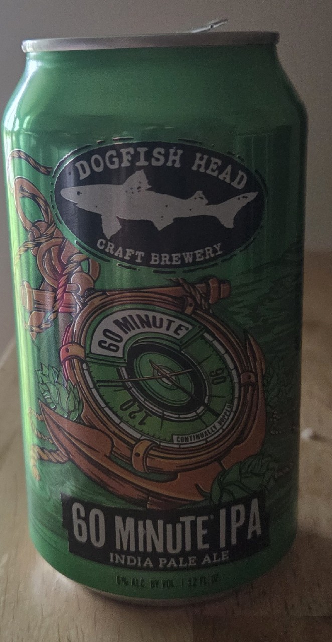 60 Minute IPA, Dogfish Head Craft Brewery