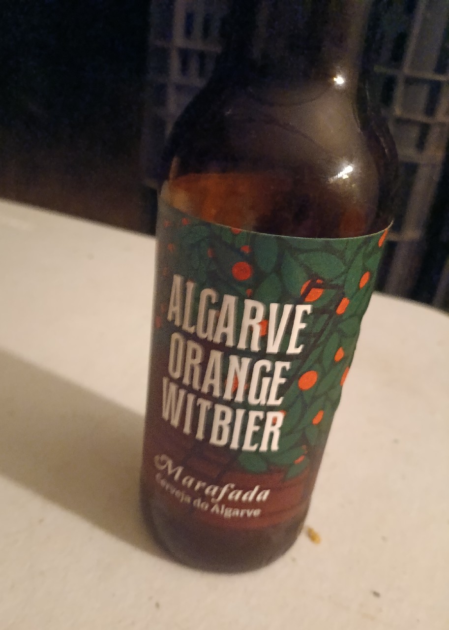 Algarve orange witbier, Cerveja Artesanal Marafada