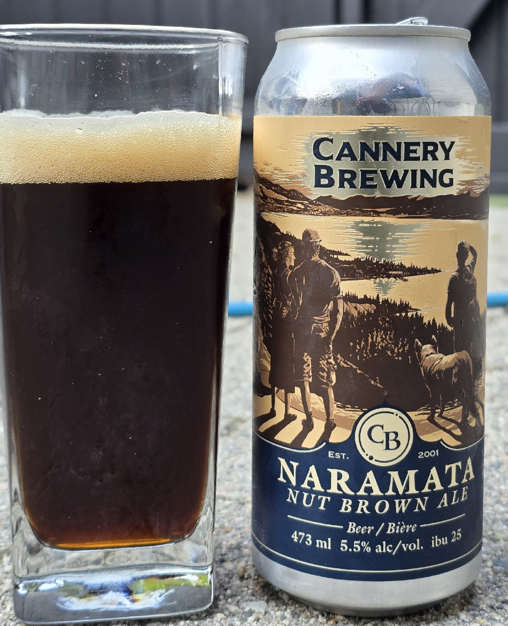 Naramata Nut Brown Ale, Cannery Brewing Company