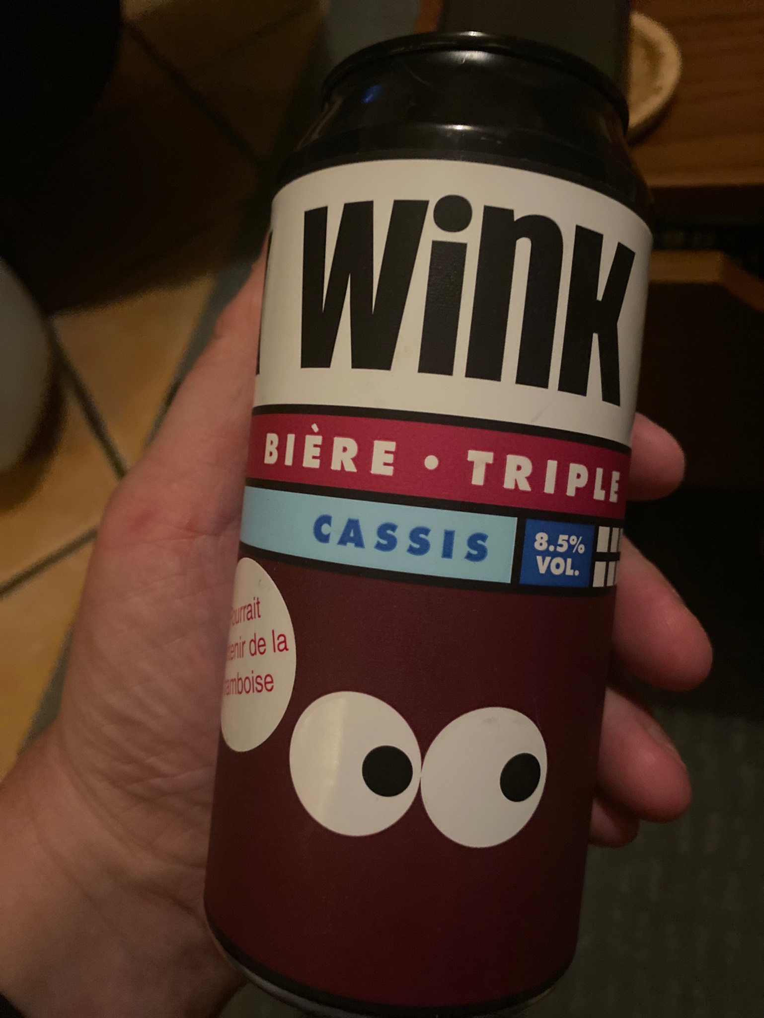 Wink Triple Cassis, La Brasserie Fondamentale (L.B.F.)