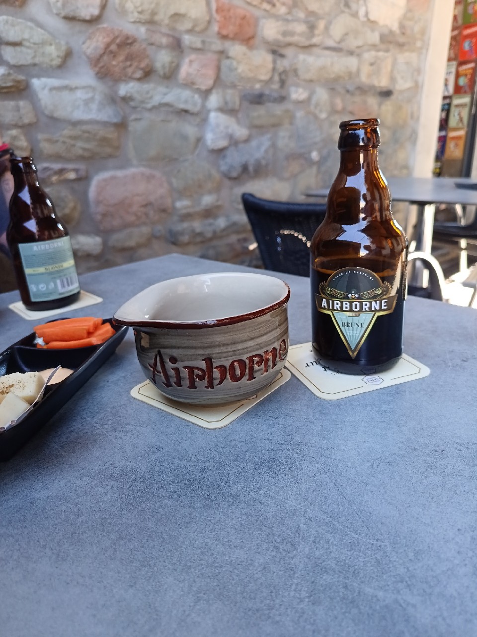 Airborne brune, Belgium