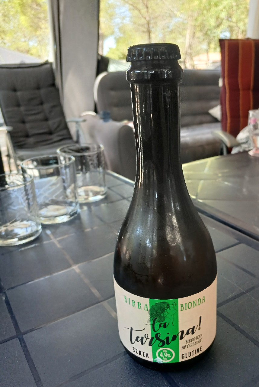 la tarsina! Bionda senza Glutine, Birrificio Artigianale Maltovivo