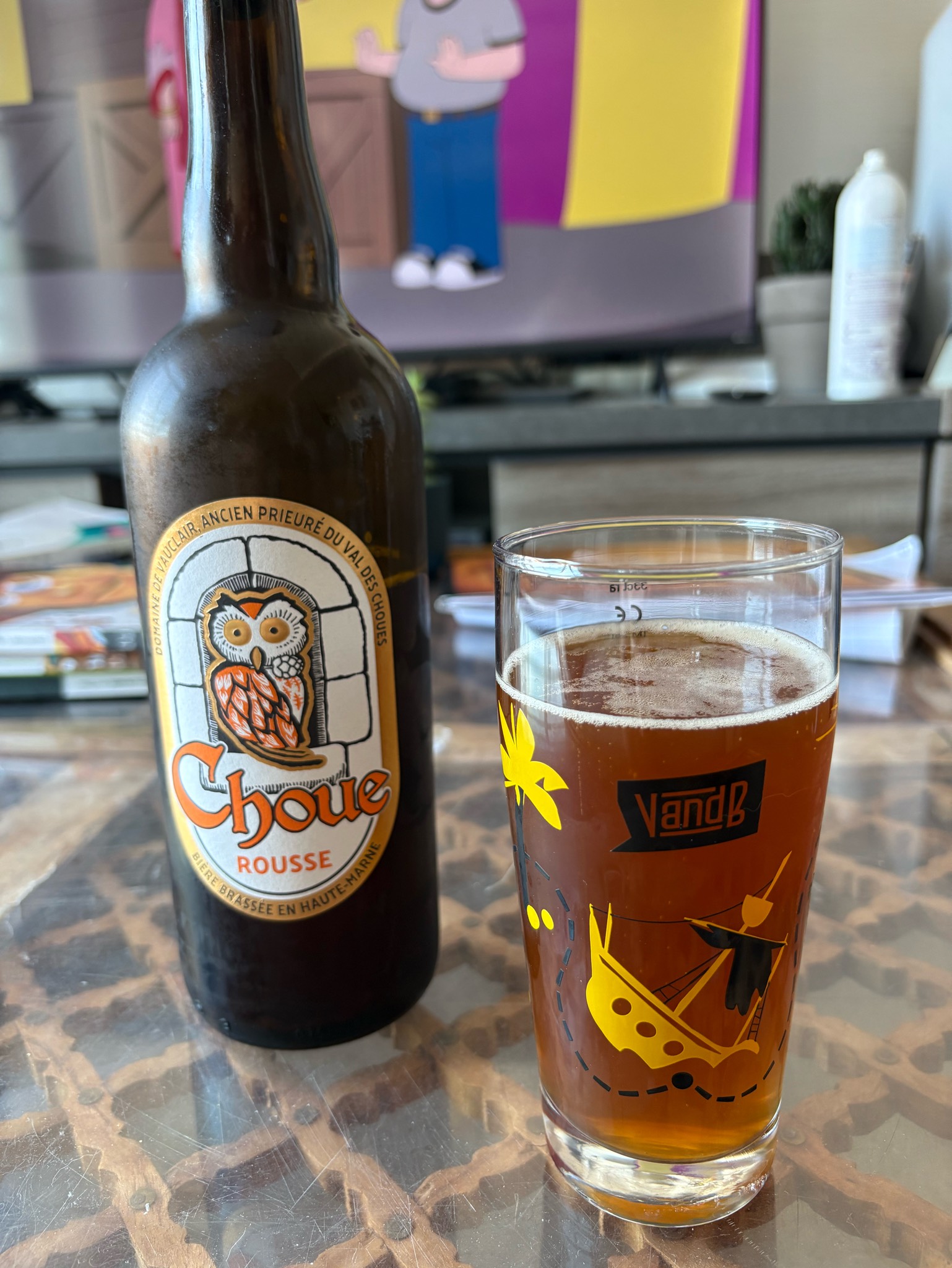 Choue Rousse, Brasserie De Vauclair (La Choue)