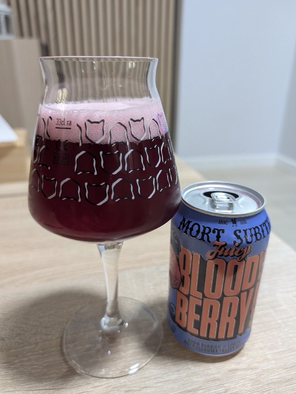 Juicy Bloody Berry, Brouwerij Mort Subite (Alken-Maes - Heineken)