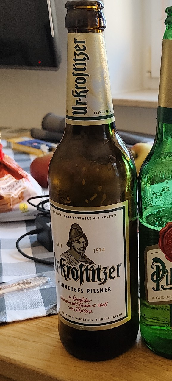 Ur-Krostitzer Feinherbes Pilsner, Krostitzer Brauerei (Oetker Group)