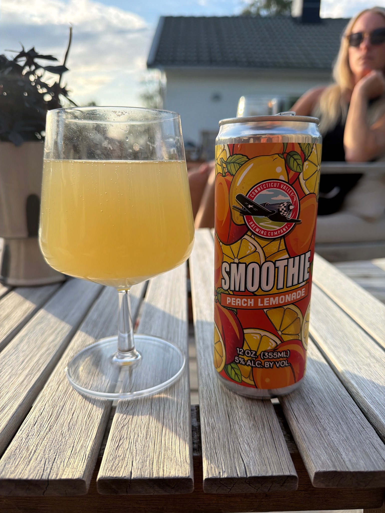 Smoothie Peach Lemonade, Connecticut Valley Brewing