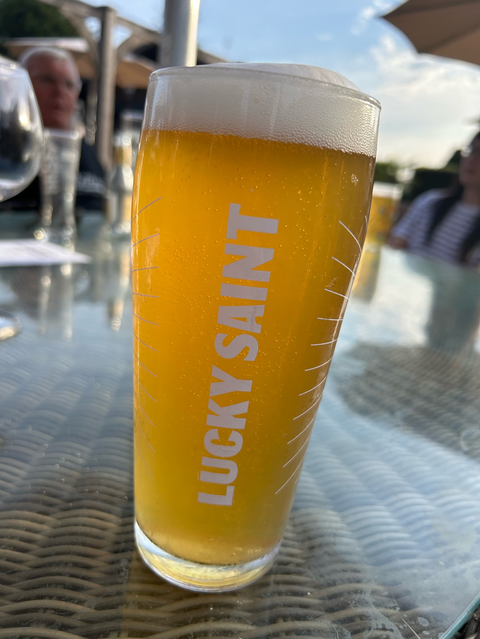Lucky Saint 0.5% Hazy IPA, Lucky Saint