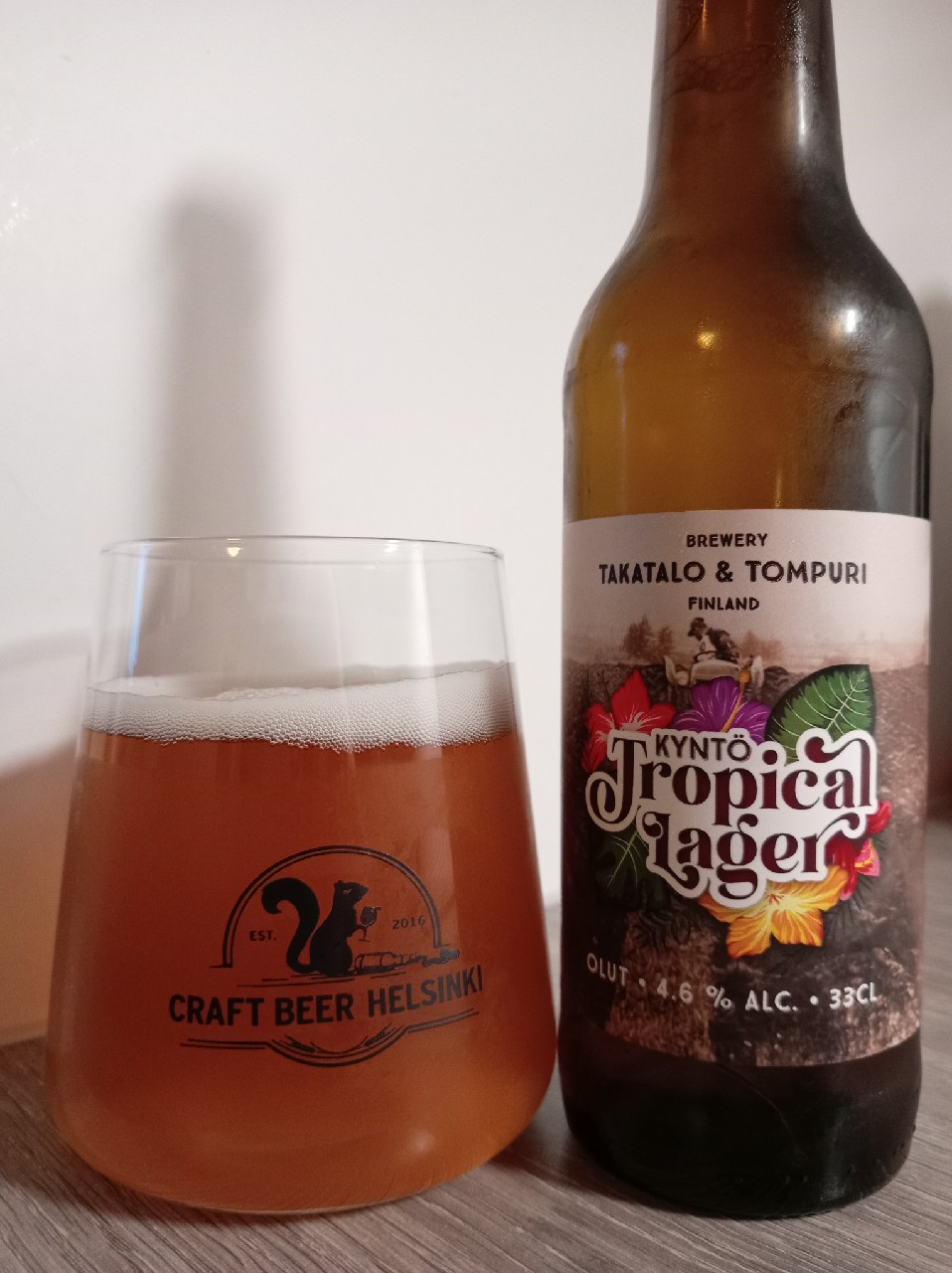 Kyntö Tropical Lager, Finland
