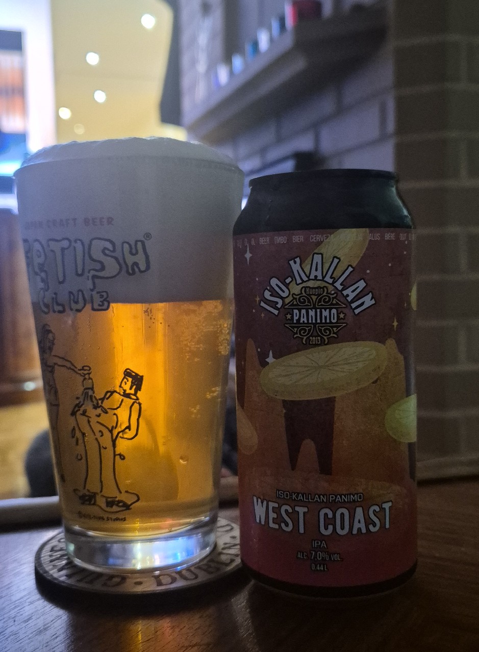 Iso-Kallan West Coast IPA, Finland